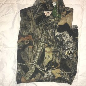 thick mossy oak flannel